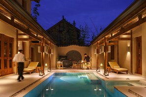 Two bedroom Pool Villa | Bar (on property) - Six Senses Qing Cheng Mountain (Chengdu)