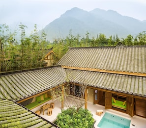 Two Bedroom Deluxe Courtyard Villa | Minibar, in-room safe, blackout drapes, soundproofing - Six Senses Qing Cheng Mountain (Chengdu)