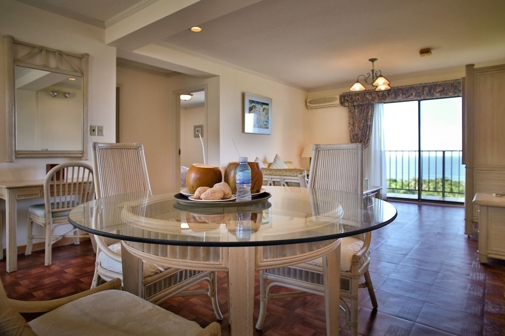 standard room, 2 bedrooms, ocean view, sea facing | in-room dining