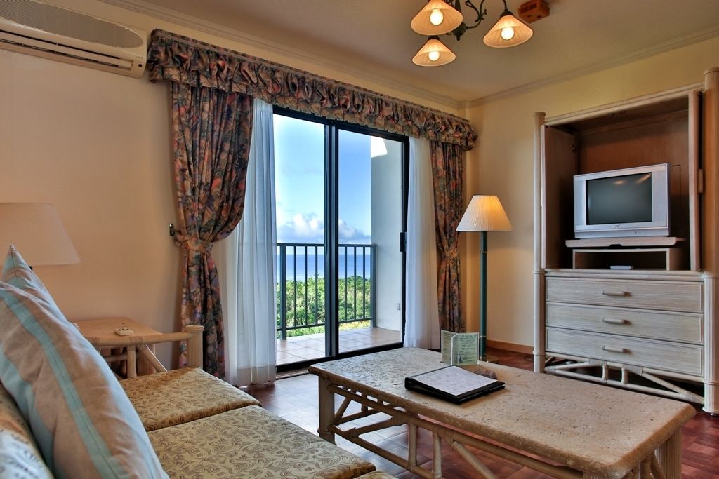 standard room, 2 bedrooms, ocean view, sea facing | living room | tv