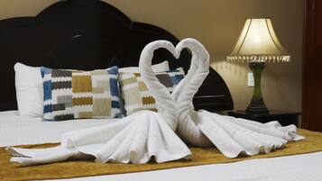 In-room safe, desk, blackout curtains, free WiFi