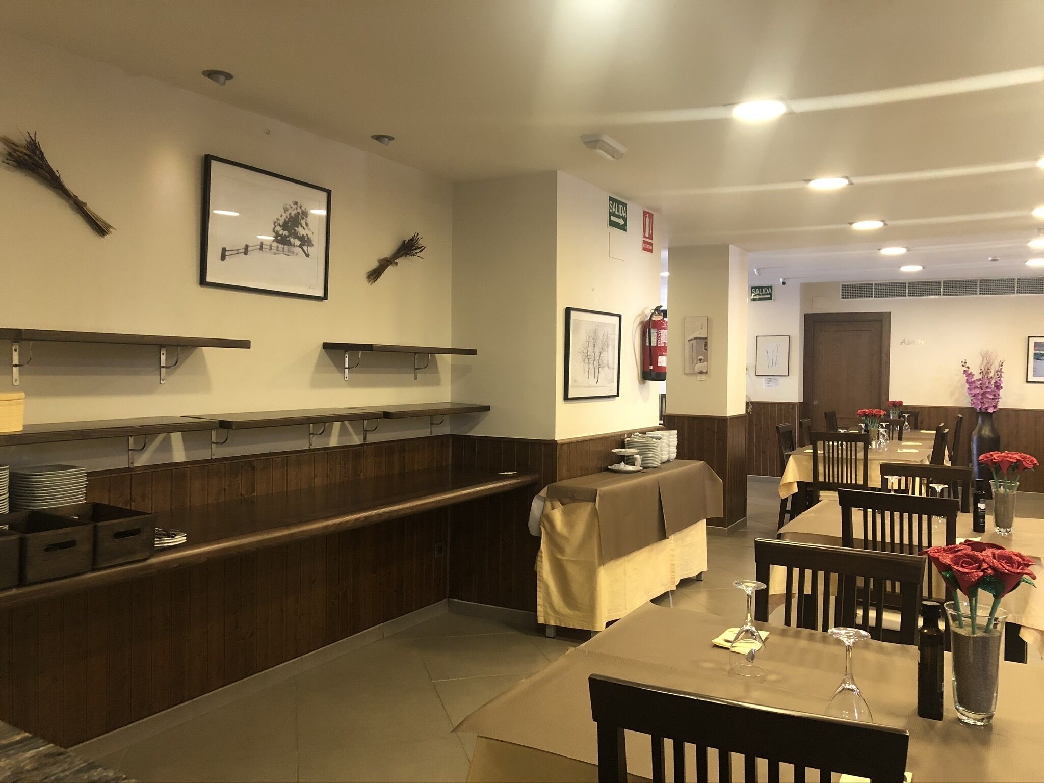 daily buffet breakfast (eur 10 per person)