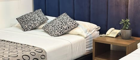 Minibar, in-room safe, desk, free WiFi