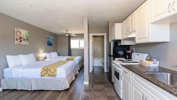 Standard Room, 2 Queen Beds, Non Smoking, Kitchenette