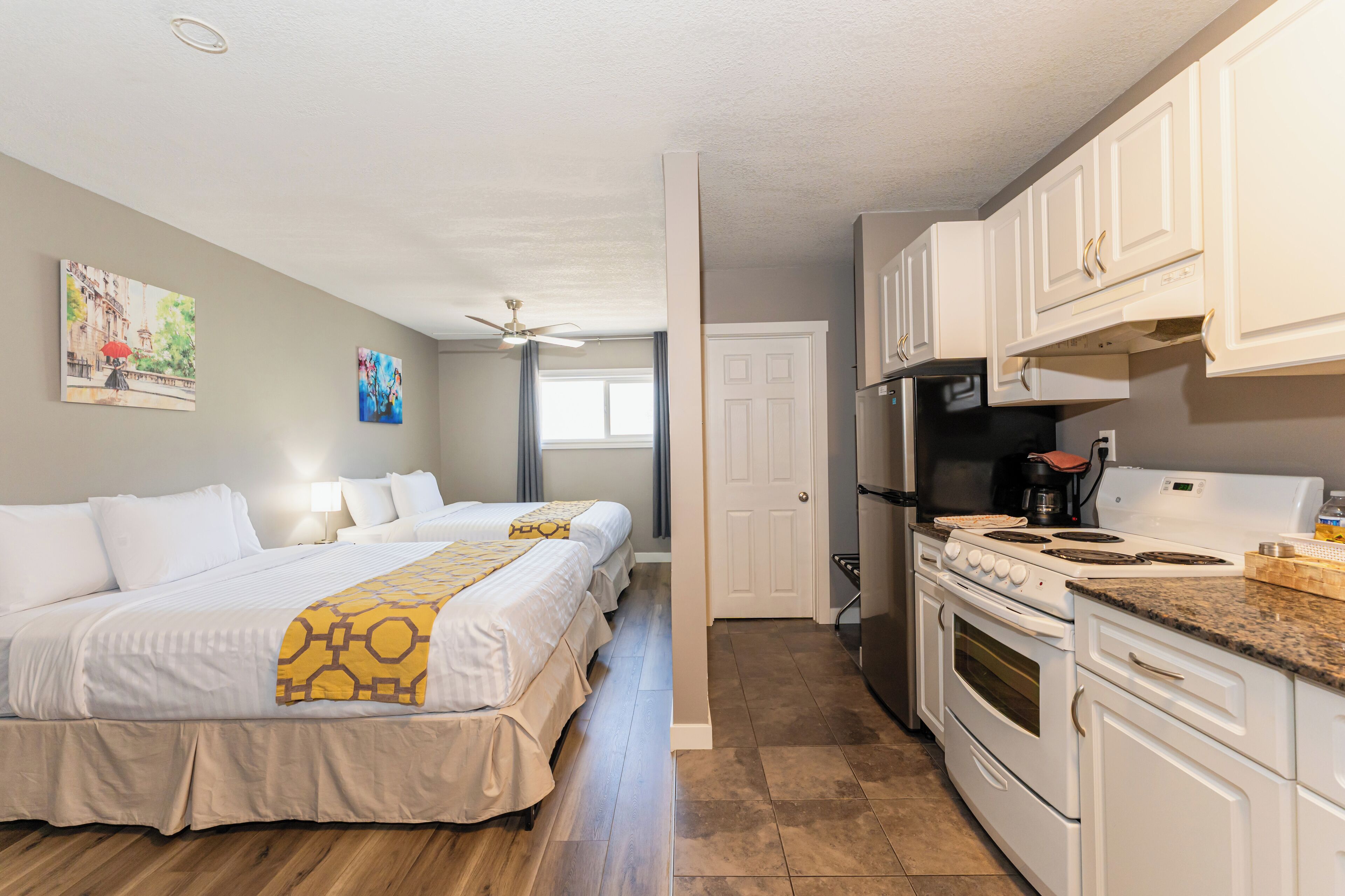 Standard Room, 2 Queen Beds, Non Smoking, Kitchenette