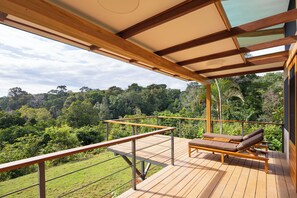 Classic Bungalows | Blick vom Balkon