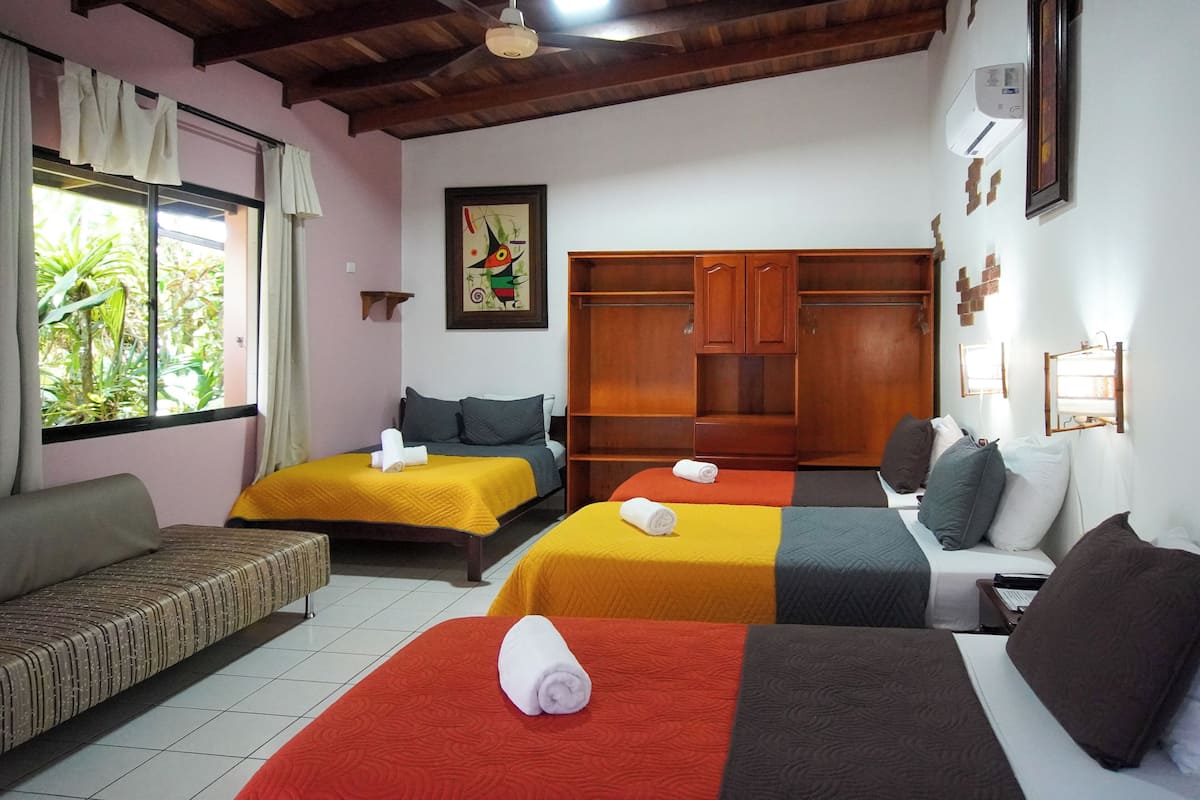 Family Room | Premium bedding, down duvets, in-room safe, free WiFi