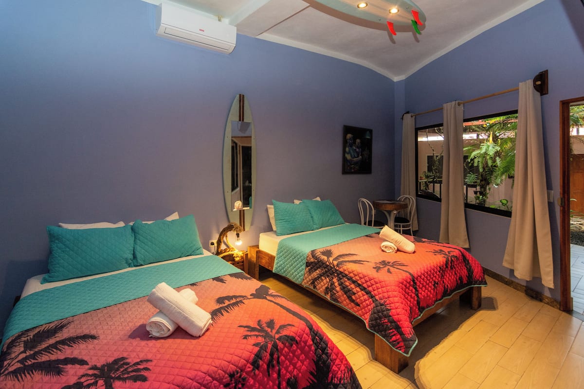Standard Quadruple Room, 2 Double Beds | Premium bedding, down duvets, in-room safe, free WiFi