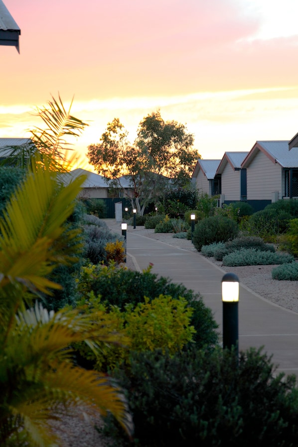 Overnattingsstedets uteområder