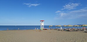 Playa en los alrededores y 5 bares en la playa