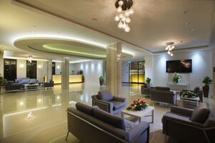 Sala de estar en el lobby