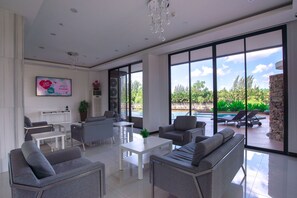 Sitzecke in der Lobby