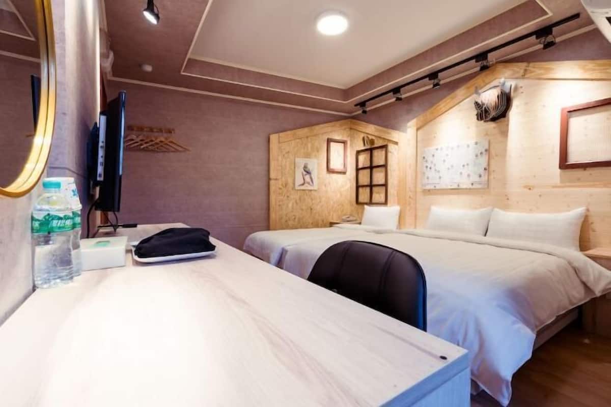 1 kamar tidur dan didekorasi berbeda-beda
