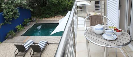 Vue depuis le balcon