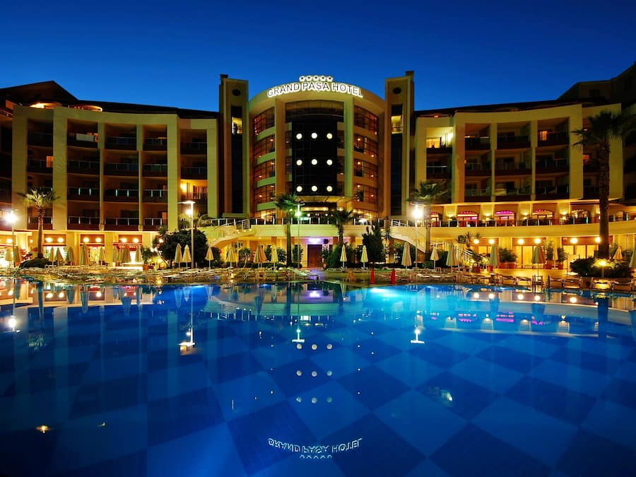 Front of property - evening/night