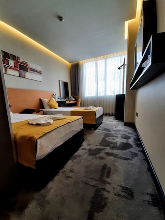 Standard Twin Room | Egyptian cotton sheets, premium bedding, down comforters, minibar