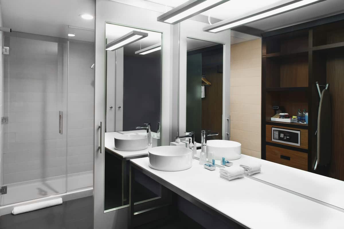 premium bedding, in-room safe, desk, blackout curtains