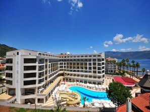 Terrace/patio - Golden Rock Beach Hotel - All Inclusive (Marmaris)