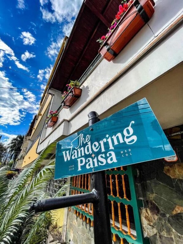 Front of property - The Wandering Paisa Hostel Adults Only (Medellín)
