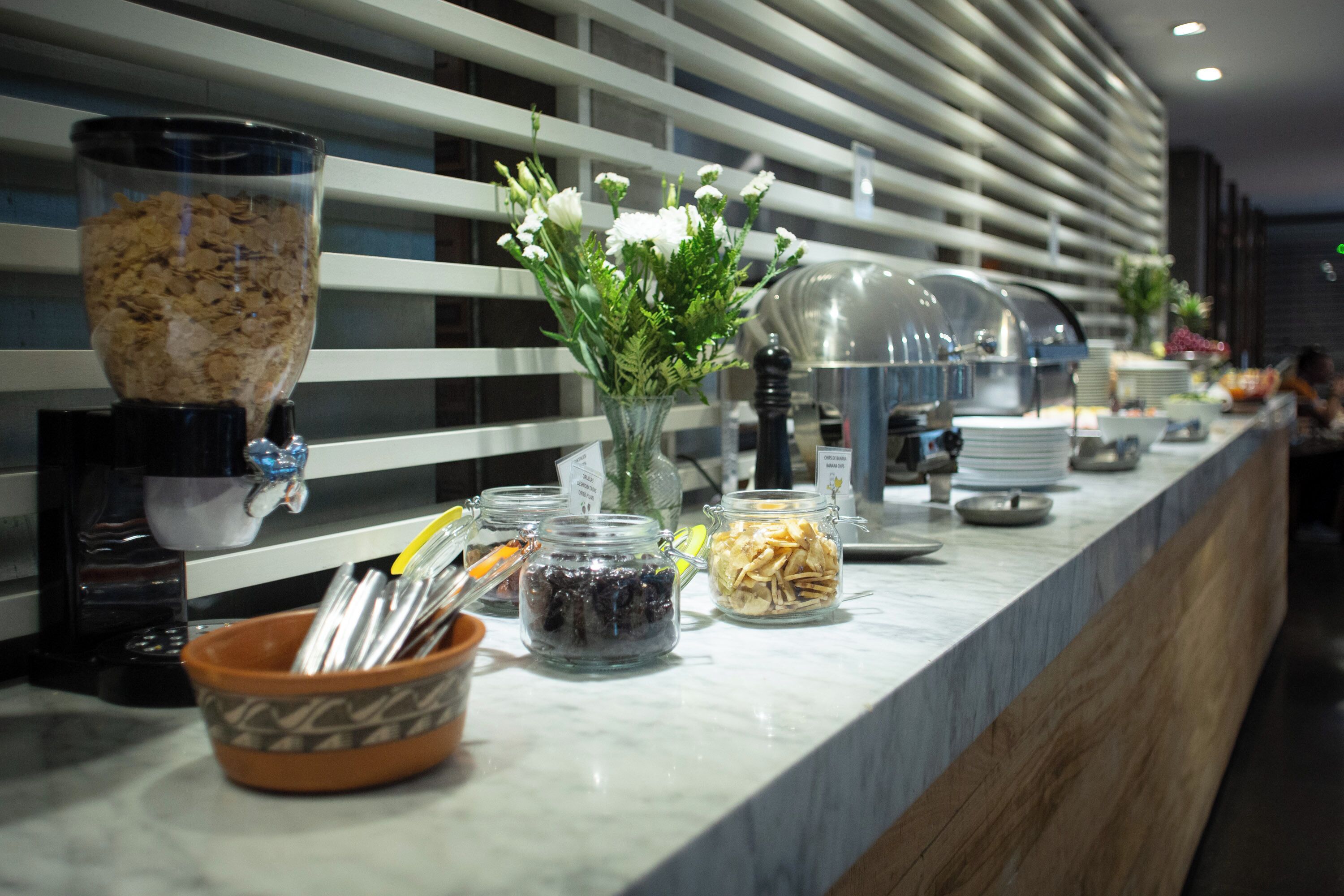 daily buffet breakfast (usd 12 per person)