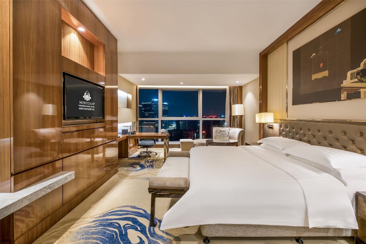 Minibar, in-room safe, desk, blackout drapes