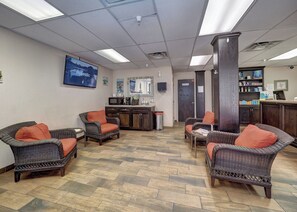 Sitzecke in der Lobby