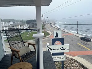 Deluxe Room, 1 King Bed, Balcony, Full Unobstructed Ocean View | Terrace/patio - The Grandview Hotel (York Beach)