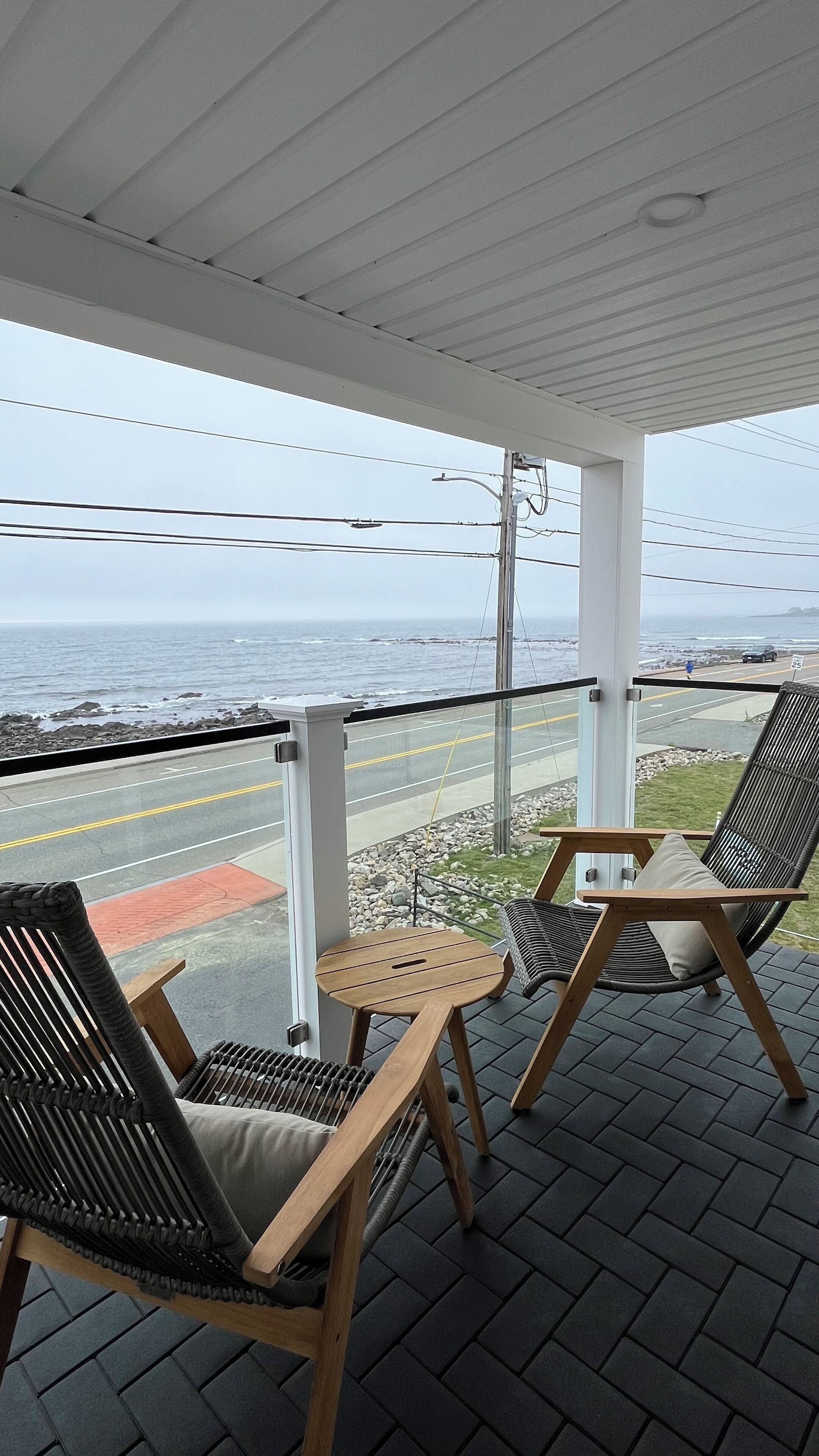 deluxe room, 1 king bed, balcony, full unobstructed ocean view | terrace/patio