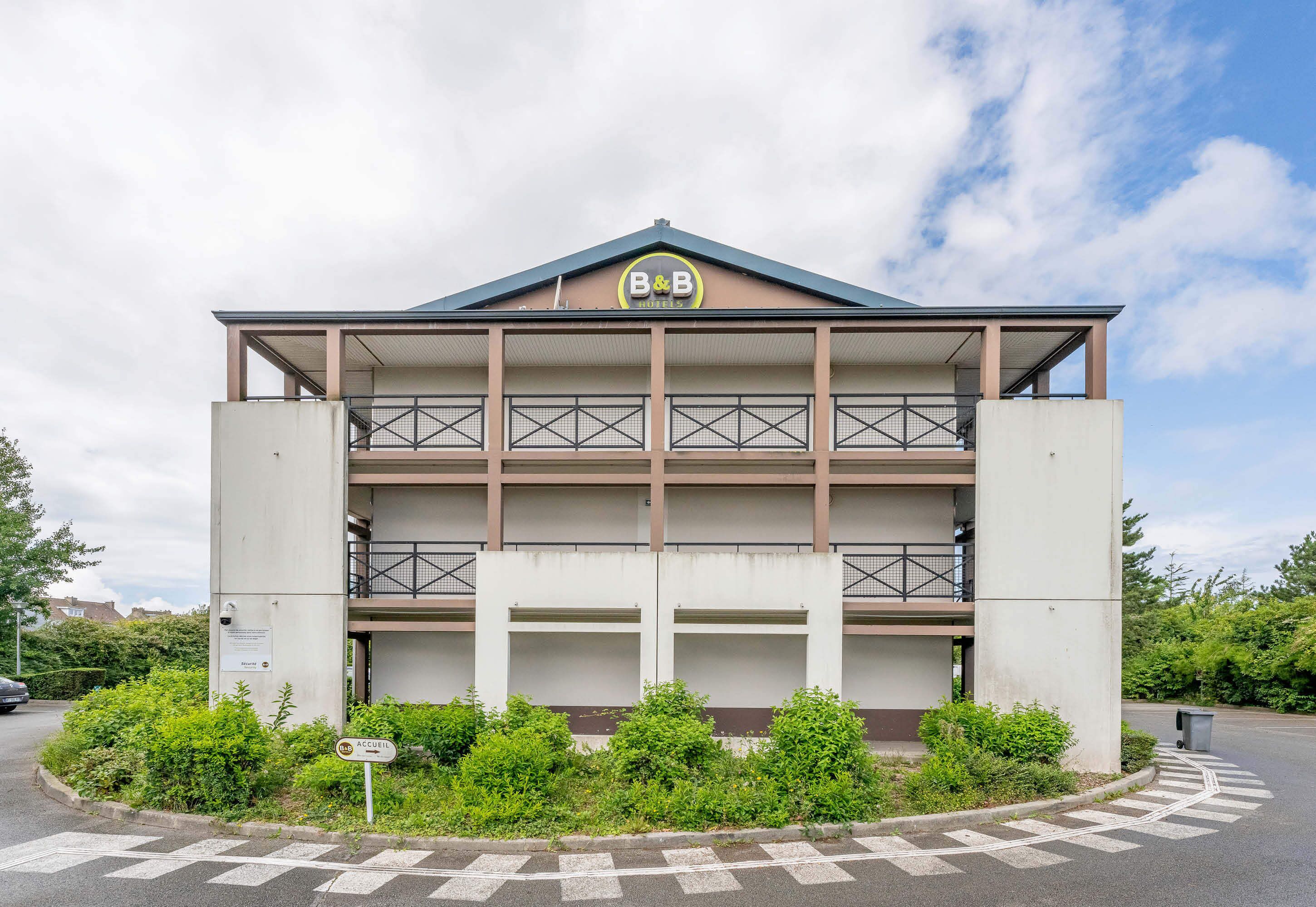 Façade de l’hébergement