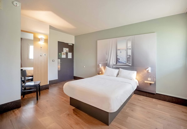 雙人房, 無障礙, 非吸煙房 | 書桌、隔音、免費無線上網、床單