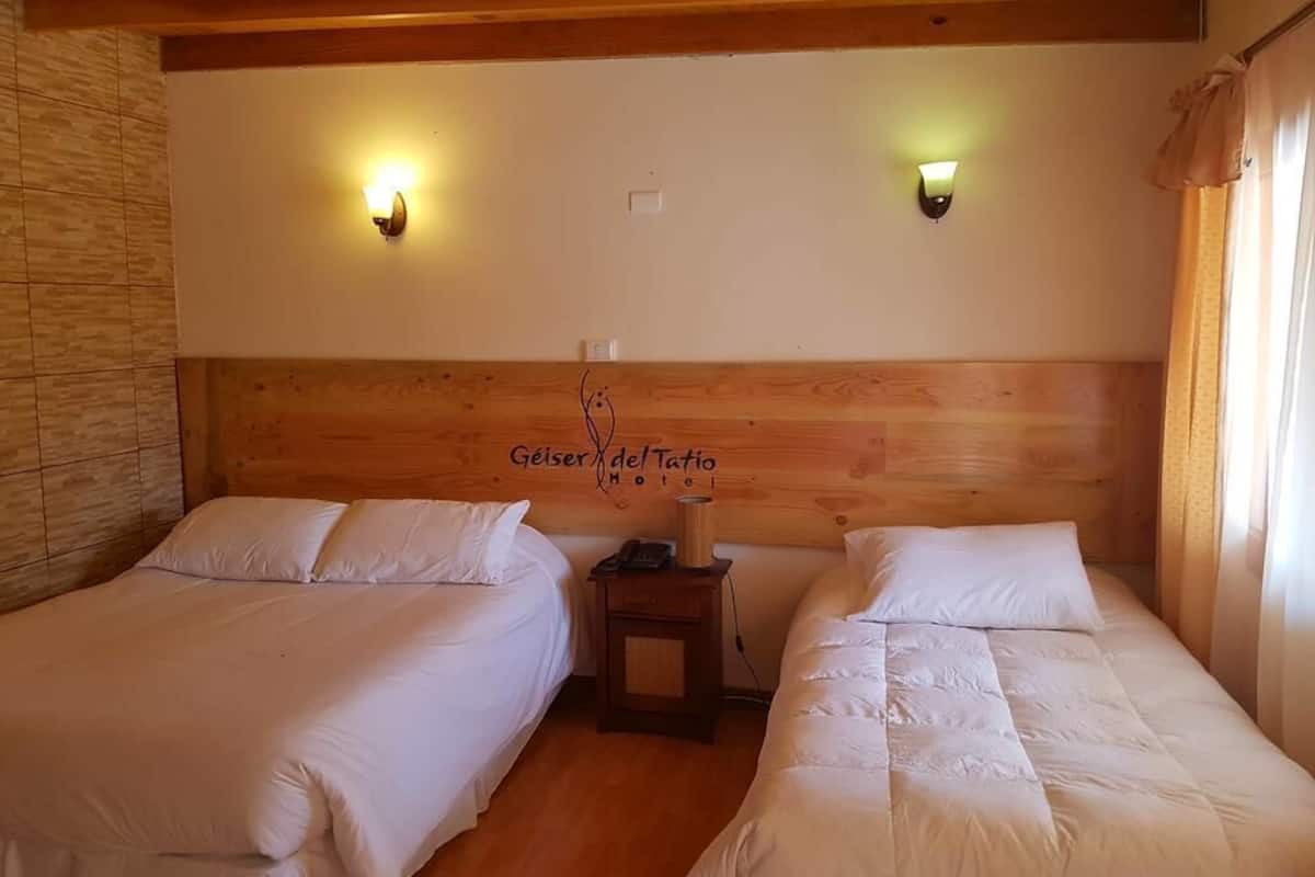 Desk, rollaway beds (surcharge), WiFi (free)