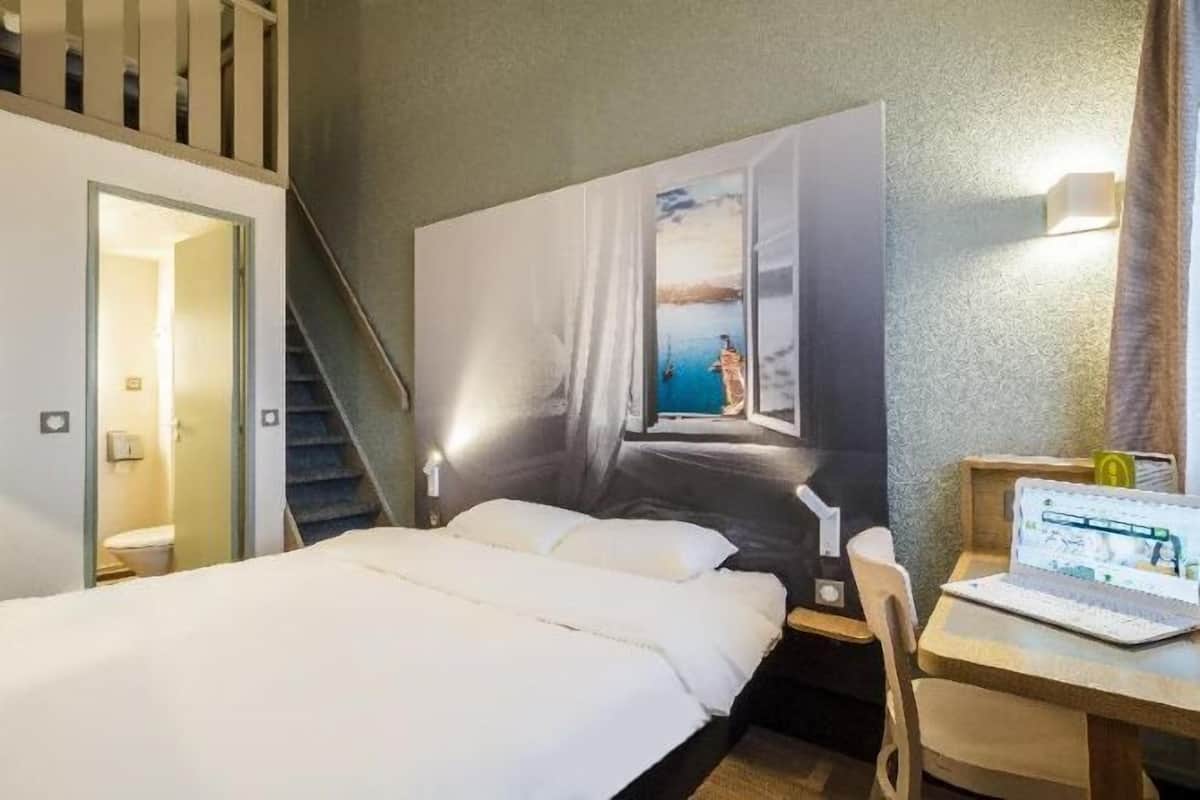 Bureau, chambres insonorisées, Wi-Fi gratuit, draps fournis