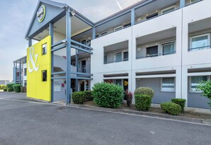 Fachada de la propiedad