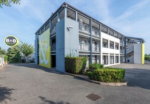 Façade de l’hébergement