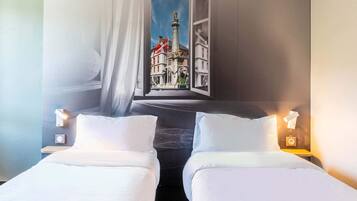 Twin Room, Non Smoking | Premium bedding, desk, soundproofing, free WiFi