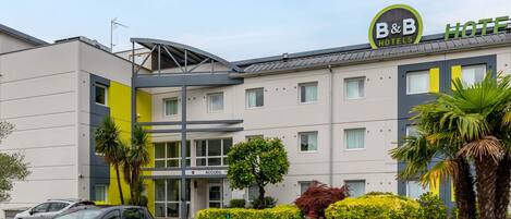 Façade de l’hébergement