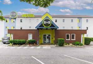 Façade de l’hébergement