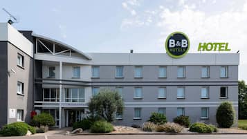 Voorkant van accommodatie