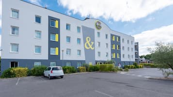 Voorkant van accommodatie