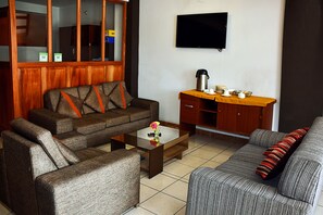 Zona de estar del vestíbulo