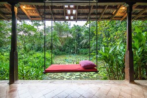 Façade de l’hébergement