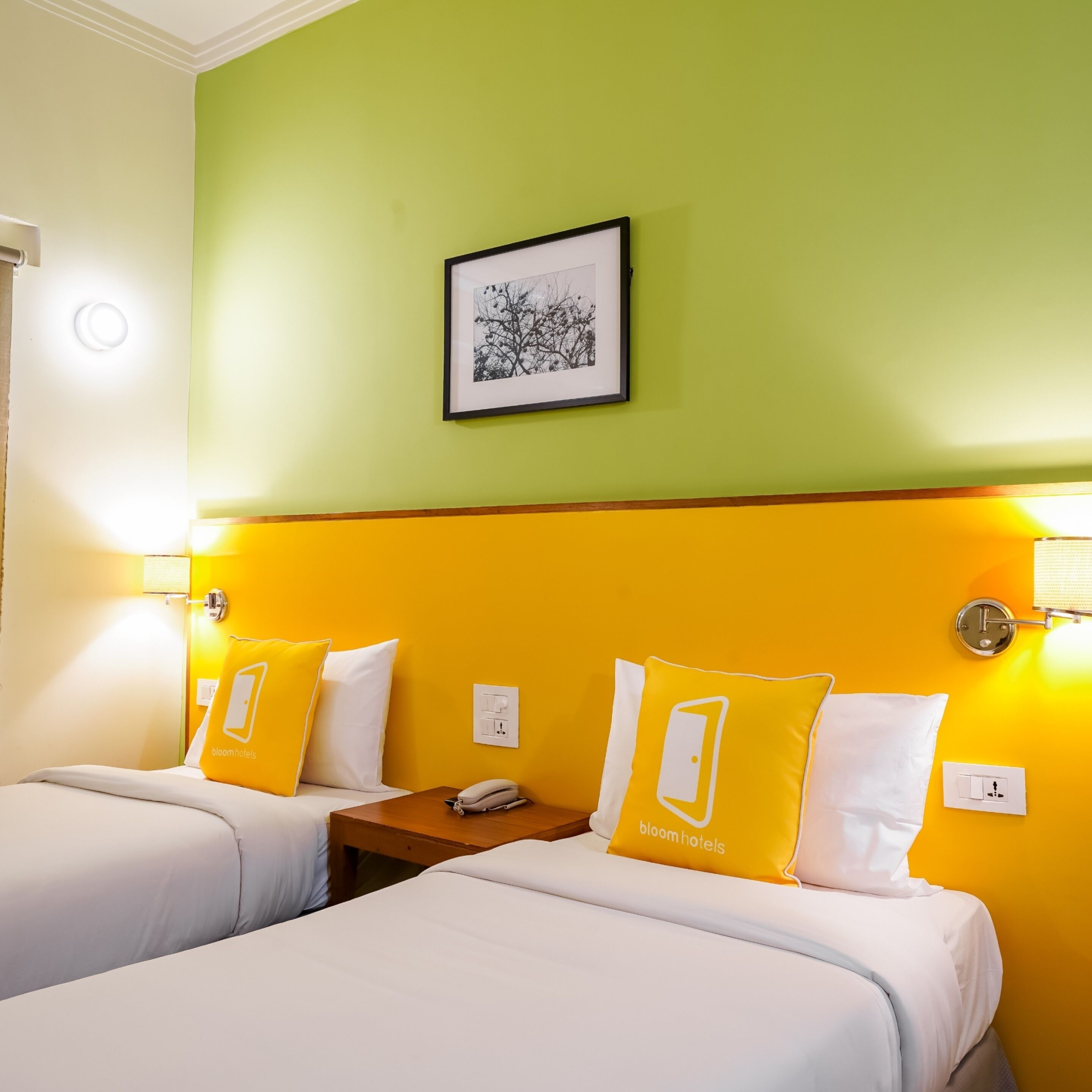 deluxe twin room | premium bedding, in-room safe, individually decorated