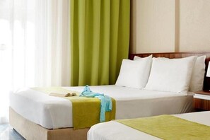 Minibar, in-room safe, free cribs/infant beds, free WiFi