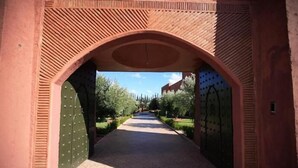 Entrée de l’hébergement