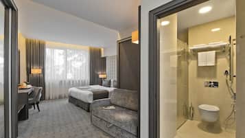 Minibar, in-room safe, desk, soundproofing