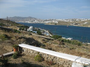 View from room - GT Suites Corfos Bay (Mykonos)