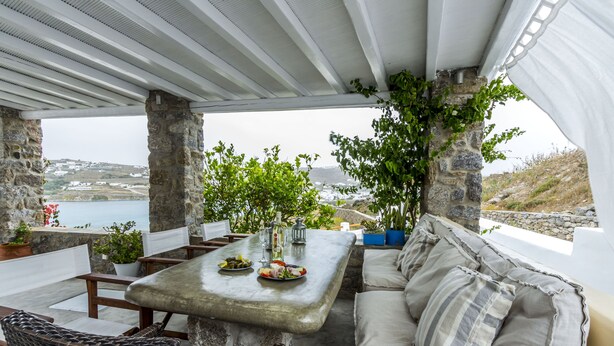 Villa Panoramic - 3 sovrum - havsutsikt - vid stranden | Terrass/Patio