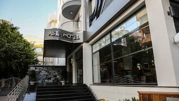 Façade de l’hébergement