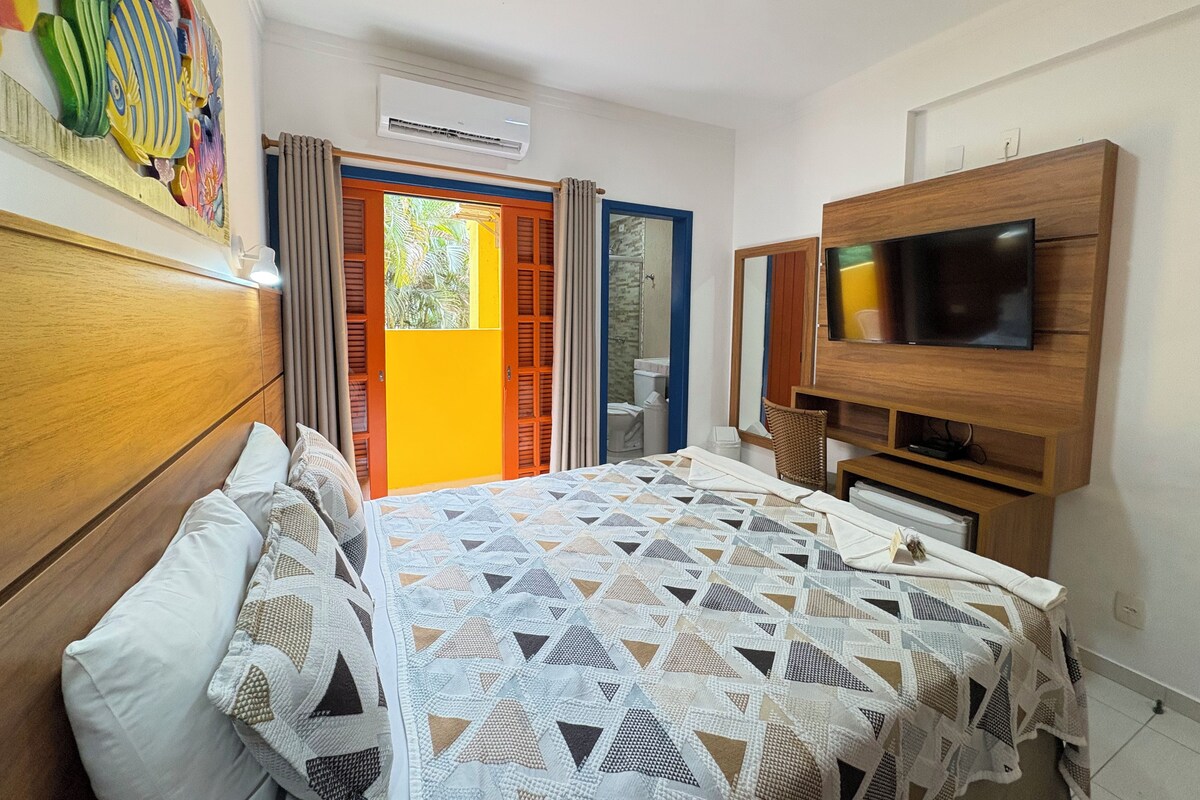 Standard Double Room, 1 Queen Bed | Minibar, desk, blackout drapes, WiFi (free)