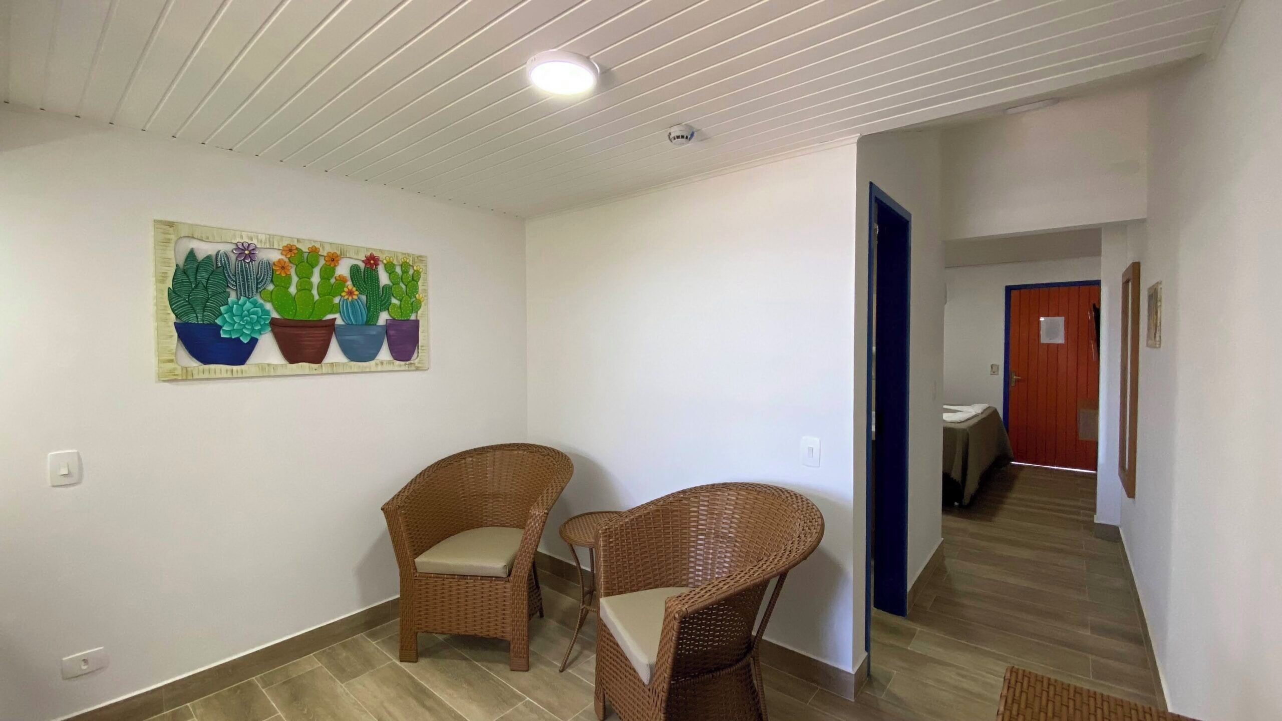 suite casal luxo com vista ao mar | 1 bedroom, minibar, desk, blackout curtains